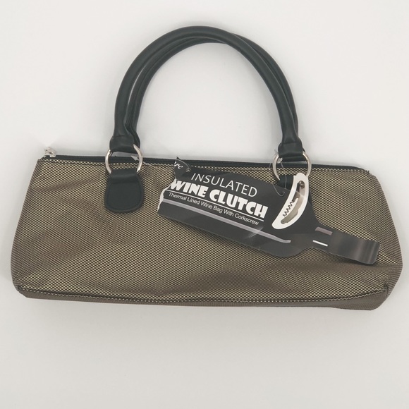 Prime Ware Insulated Wine Clutch No Corkscrew - Picture 1 of 6